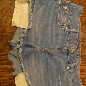 American eagle jean shorts